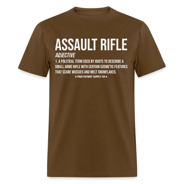 Assault Rifle Definition Pro 2nd Amendment Unisex Classic T-Shirt