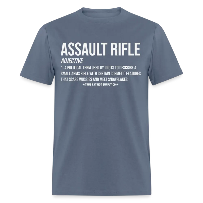 Assault Rifle Definition Pro 2nd Amendment Unisex Classic T-Shirt