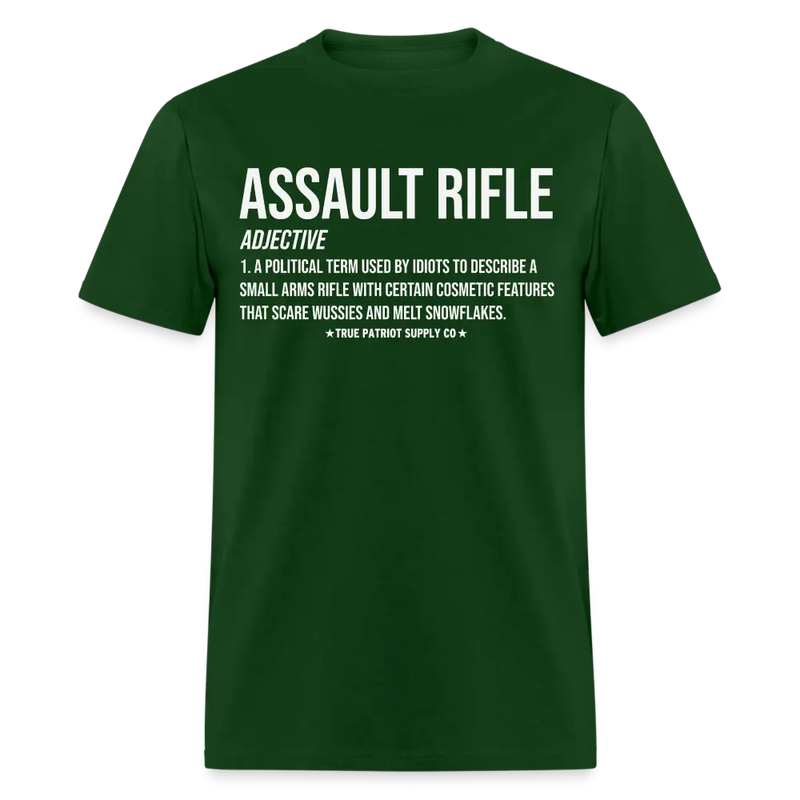 Assault Rifle Definition Pro 2nd Amendment Unisex Classic T-Shirt