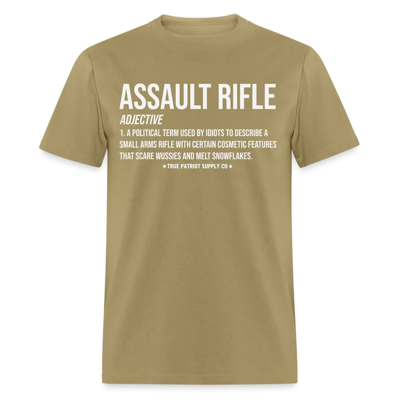 Assault Rifle Definition Pro 2nd Amendment Unisex Classic T-Shirt