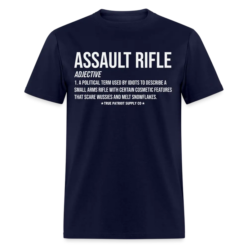 Assault Rifle Definition Pro 2nd Amendment Unisex Classic T-Shirt