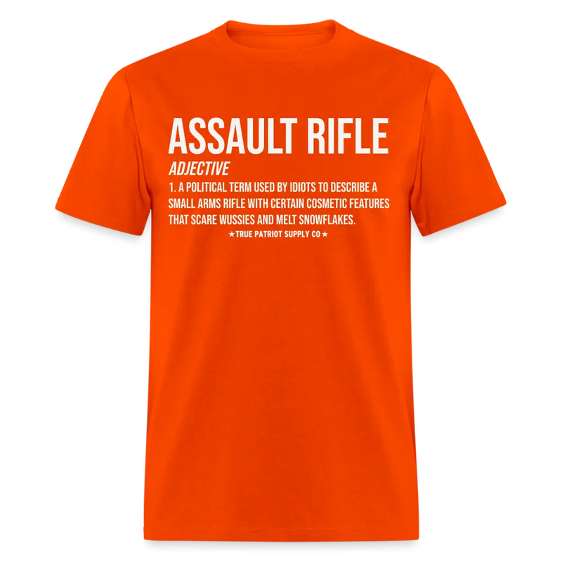 Assault Rifle Definition Pro 2nd Amendment Unisex Classic T-Shirt