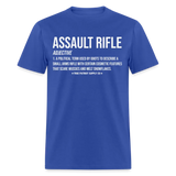 Assault Rifle Definition Pro 2nd Amendment Unisex Classic T-Shirt