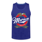 Merica Beer Parody 4th of July Patriotic Men’s Premium Tank