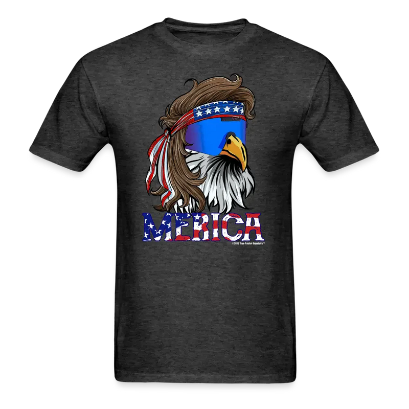 Merica Mullet Eagle Funny 4th of July T-Shirt