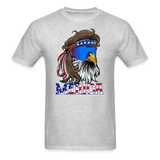 Merica Mullet Eagle Funny 4th of July T-Shirt