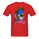 Merica Mullet Eagle Funny 4th of July T-Shirt