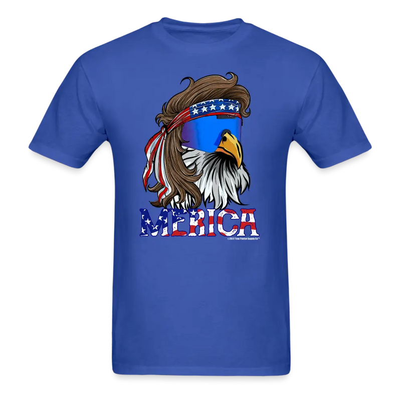 Merica Mullet Eagle Funny 4th of July T-Shirt