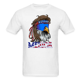 Merica Mullet Eagle Funny 4th of July T-Shirt