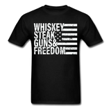 Whiskey Steak Guns & Freedom T-Shirt