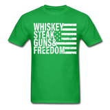 Whiskey Steak Guns & Freedom T-Shirt