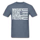 Whiskey Steak Guns & Freedom T-Shirt