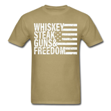 Whiskey Steak Guns & Freedom T-Shirt