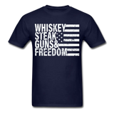 Whiskey Steak Guns & Freedom T-Shirt