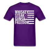 Whiskey Steak Guns & Freedom T-Shirt