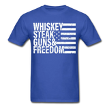 Whiskey Steak Guns & Freedom T-Shirt